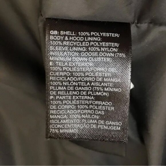 The North Face Women’s Gray Long Goose Down Insulation Hooded Coat - Picture 7 of 7